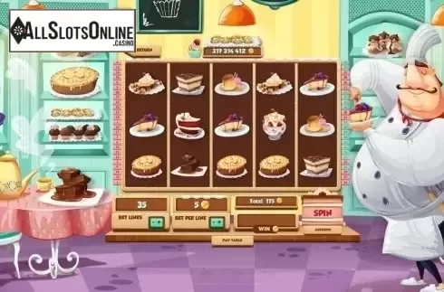 Game Workflow screen. Lucky Desserts from Red Rake