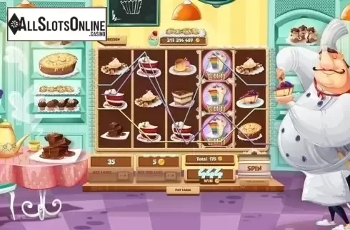 Win Screen. Lucky Desserts from Red Rake