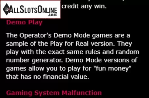Paytable 4. Magic (gamevy) from gamevy