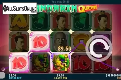 Win Screen 2. Mandarin Queen from Slot Factory