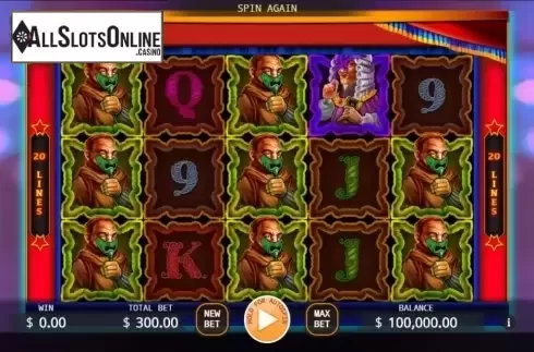 Reel Screen. Masquerade (KA Gaming) from KA Gaming