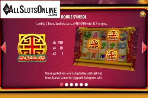 Features. Master Of Fortune from NetGaming
