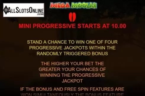 Game Rules 3. Mega Moolah from Microgaming