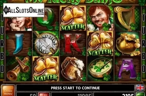 Screen3. My Lucky Banjo from Casino Technology