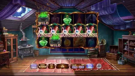 Myrtle the Witch slot screenshot 2