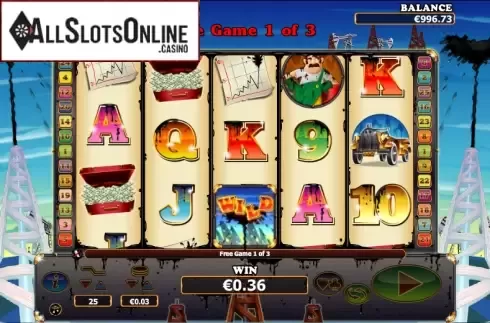 Free spins. Oil Mania from NextGen