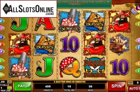 Screen9. Pirate Plunder from Amaya