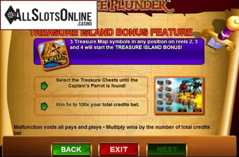 Screen7. Pirate Plunder from Amaya