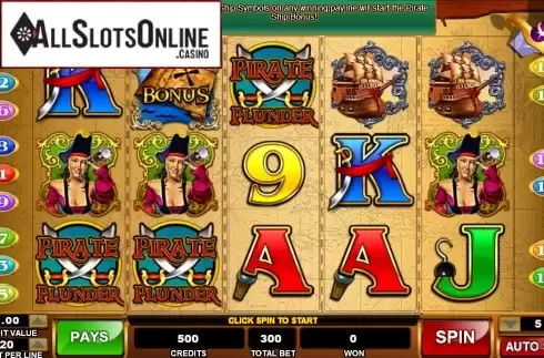 Screen8. Pirate Plunder from Amaya