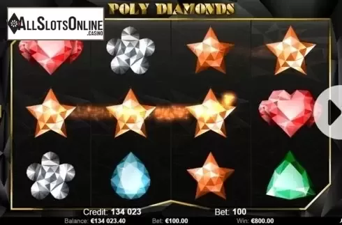 Reel Screen. Poly Diamonds from KAJOT