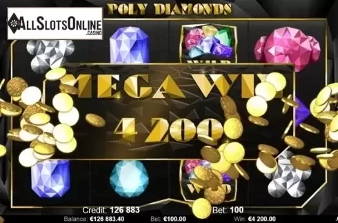 Mega Win. Poly Diamonds from KAJOT