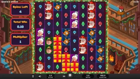 Santa's Stack slot screenshot 4