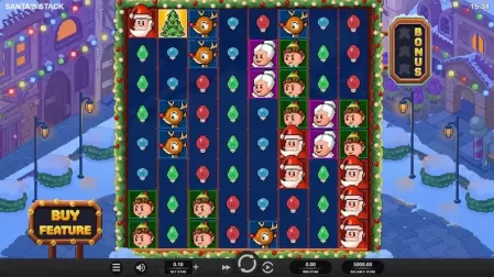 Santa's Stack slot screenshot 1
