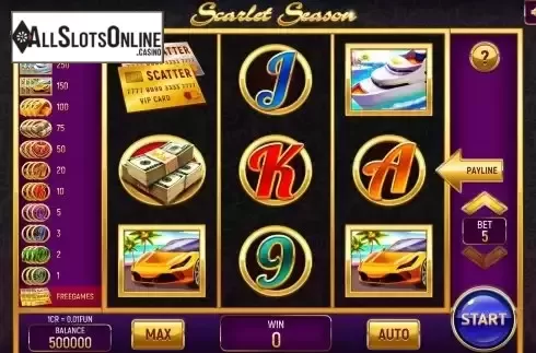 Game screen