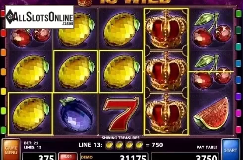 Screen 2. Shining Treasures from Casino Technology