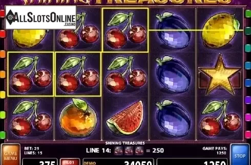 Screen 1. Shining Treasures from Casino Technology