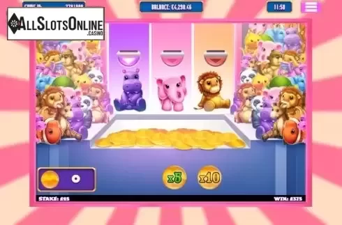 Bonus Game. Slingo Fluffy Favourites from Slingo Originals