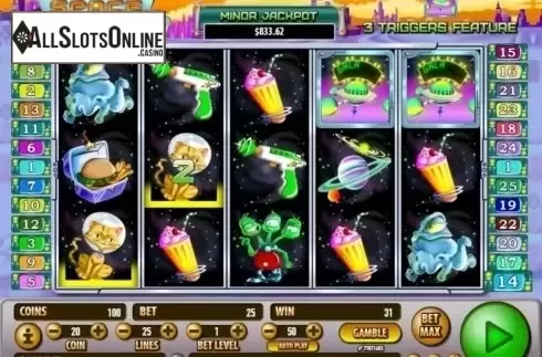 Win Screen 2. Space Fortune from Habanero
