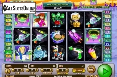 Win Screen 3. Space Fortune from Habanero