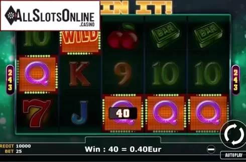 Win Screen 1. Spin It from Fils Game