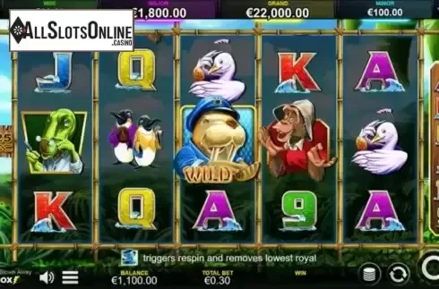 Game screen