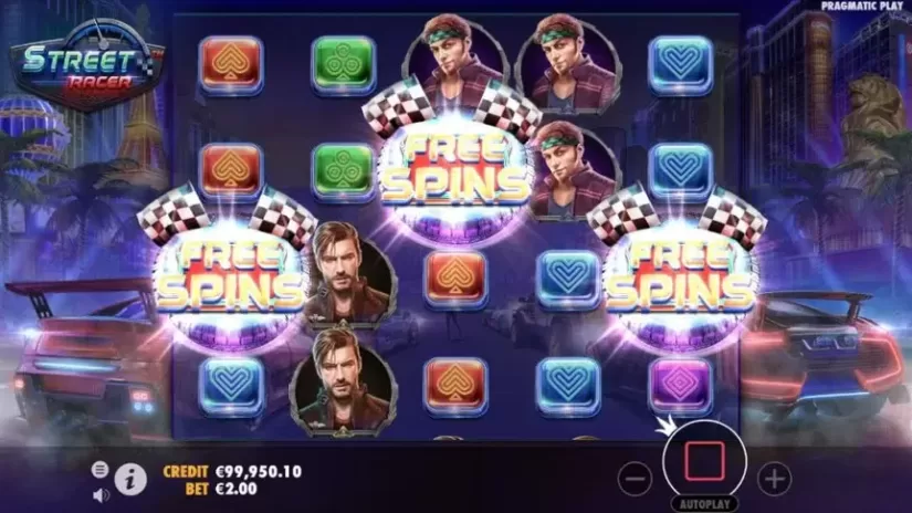 Street Racer slot screenshot 3