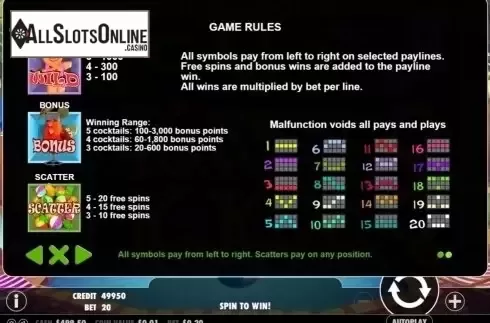 Screen3. Sugar Rush Summer Time from Pragmatic Play