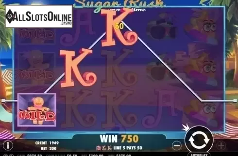 Screen5. Sugar Rush Summer Time from Pragmatic Play