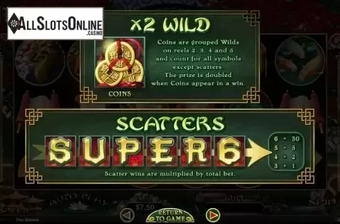 Screen2. Super 6 (RTG) from RTG