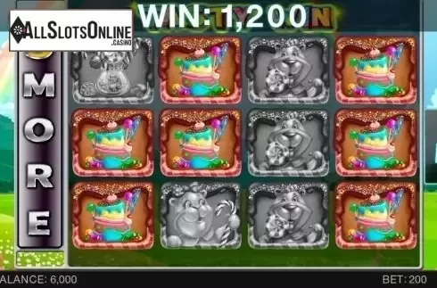 Win screen. Tasty Win from Spinomenal