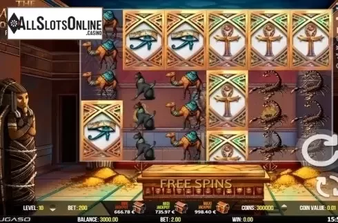 Main game. The Mummy 2018 from Fugaso
