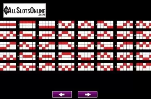 Paytable 6. The Royal Promise from High 5 Games