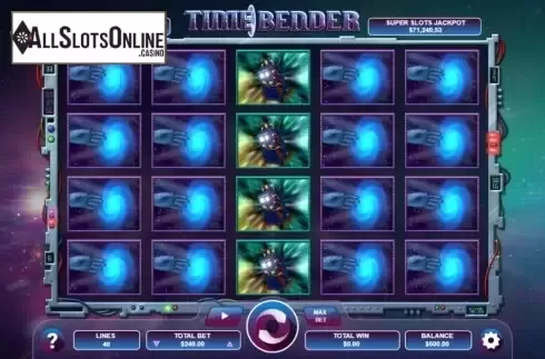 Reel screen. Time Bender from Arrows Edge