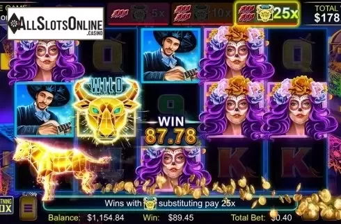 Win Screen. Toro Rockets from Lightning Box