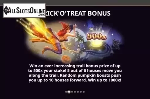 Bonus Game. Trick 'O' Treat from Cayetano Gaming