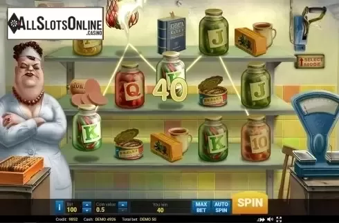 Wild win screen. USSR Grocery from Evoplay Entertainment