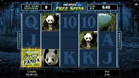 Untamed – Giant Panda slot screenshot 4