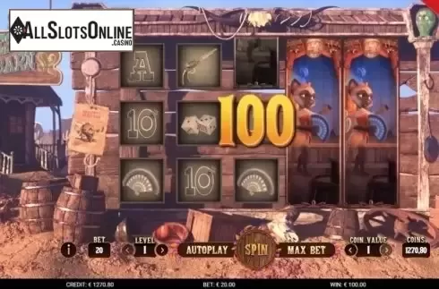 Win Screen. Western Barn from Gamshy