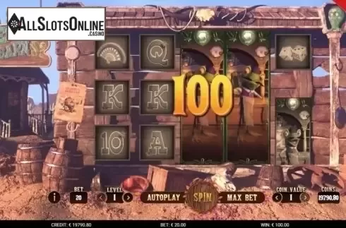 Win Screen. Western Barn from Gamshy