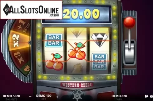 Win Screen. Western Reels from Evoplay Entertainment