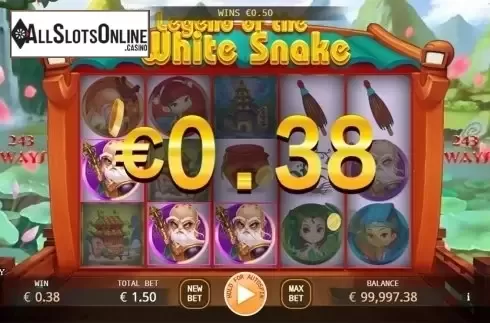 Game workflow . White Snake Legend from KA Gaming