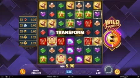 Wild Frames slot screenshot 4