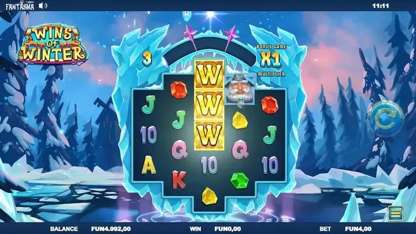 Wins of Winter slot screenshot 3