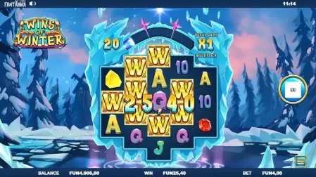 Wins of Winter slot screenshot 5