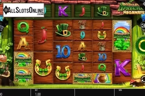 Reel Screen. Wish Upon A Leprechaun Megaways from Blueprint
