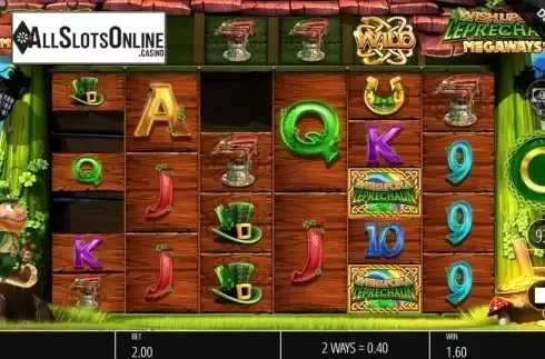 Win Screen 1. Wish Upon A Leprechaun Megaways from Blueprint