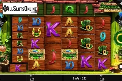 Win Screen 3. Wish Upon A Leprechaun Megaways from Blueprint