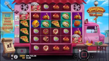 Yum Yum Powerways slot screenshot 3