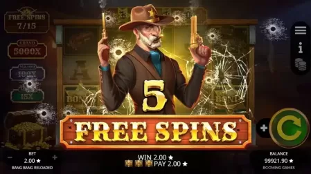 Bang Bang Reloaded slot screenshot 5