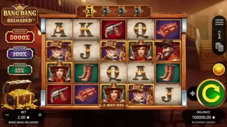 Bang Bang Reloaded slot screenshot 1